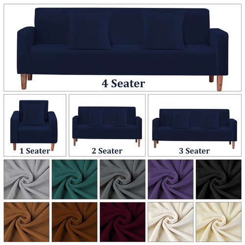 Velvet sofa covers 3 4 - velvet,