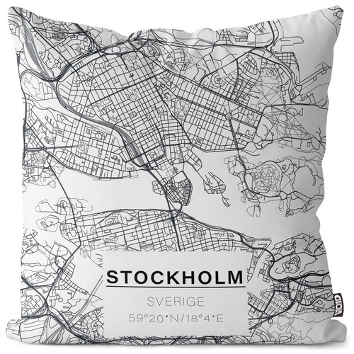 Void cushion cover map - cover,