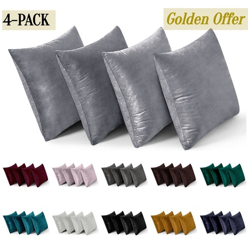 Pack plush velvet cushion - velvet,