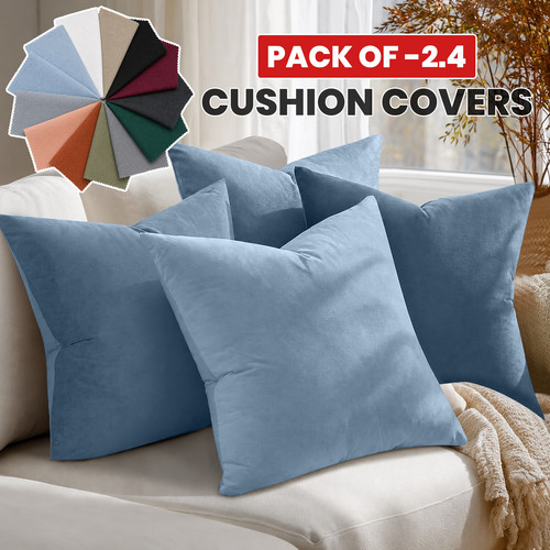 Plain dyed cushion cover - cushion, 2