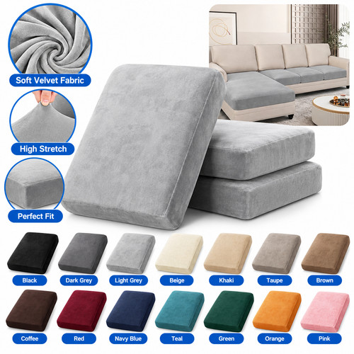 Sofa seat covers velvet seater - seat,