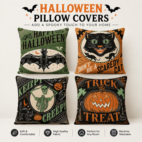 Pack halloween cushion - pack,