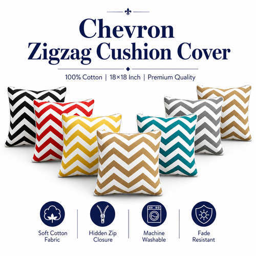 Chevron cushion covers 18x18 - chevron,